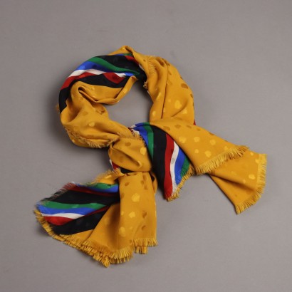 Yves Saint Laurent Foulard Vintage Ocra