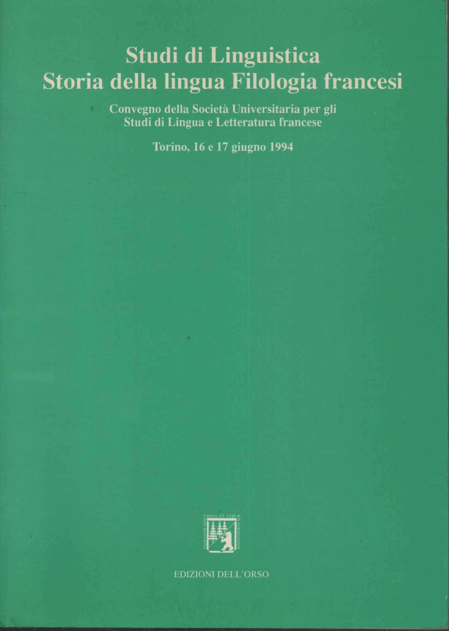 Studi di linguistica storia della lingu