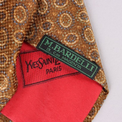 Yves Saint Laurent Cravatta Vintage Geom