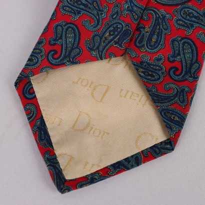 Christian Dior Cravatta Vintage Stampa C
