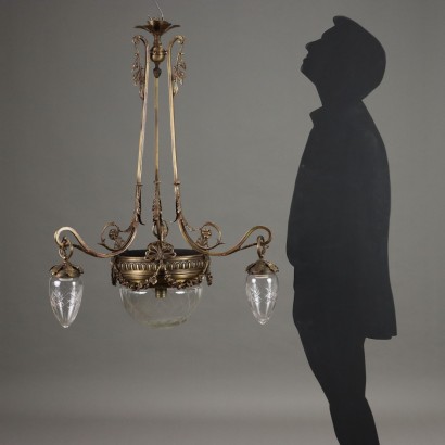 Lampadario,Lampadario a Quattro Luci