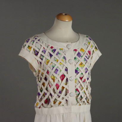 Valentino Vintage Shantung Dress
