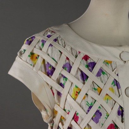 Valentino Vintage Shantung Dress