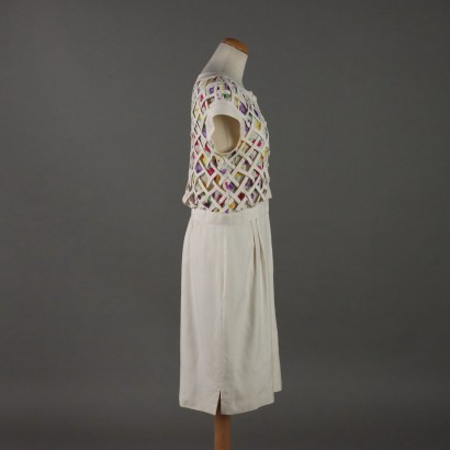 Valentino Vintage Shantung Dress