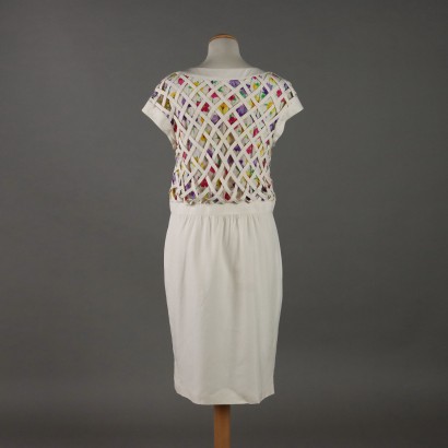 Valentino Vintage Shantung Dress