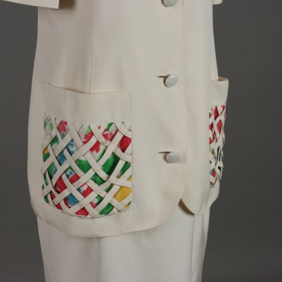 Valentino Tailleur Vintage in Shantung