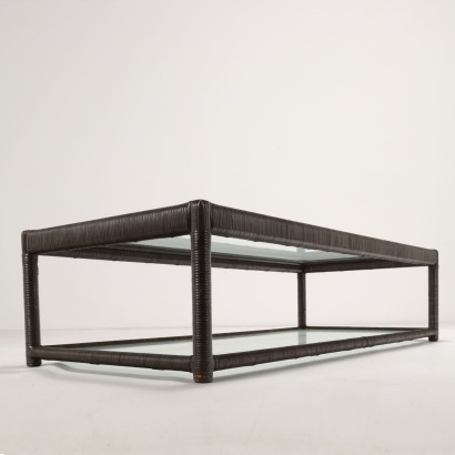 TABLE BASSE en osier