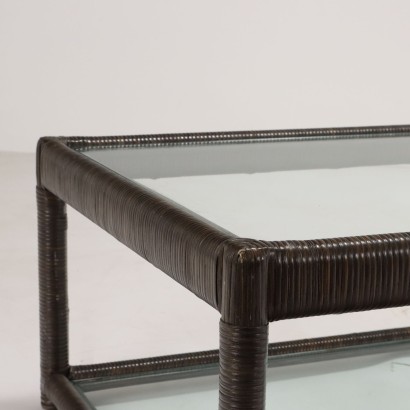 TABLE BASSE en osier