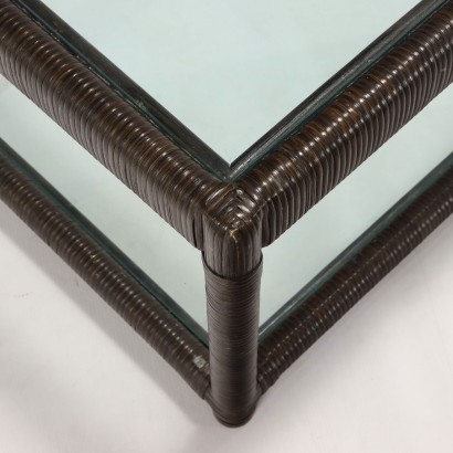 TABLE BASSE en osier
