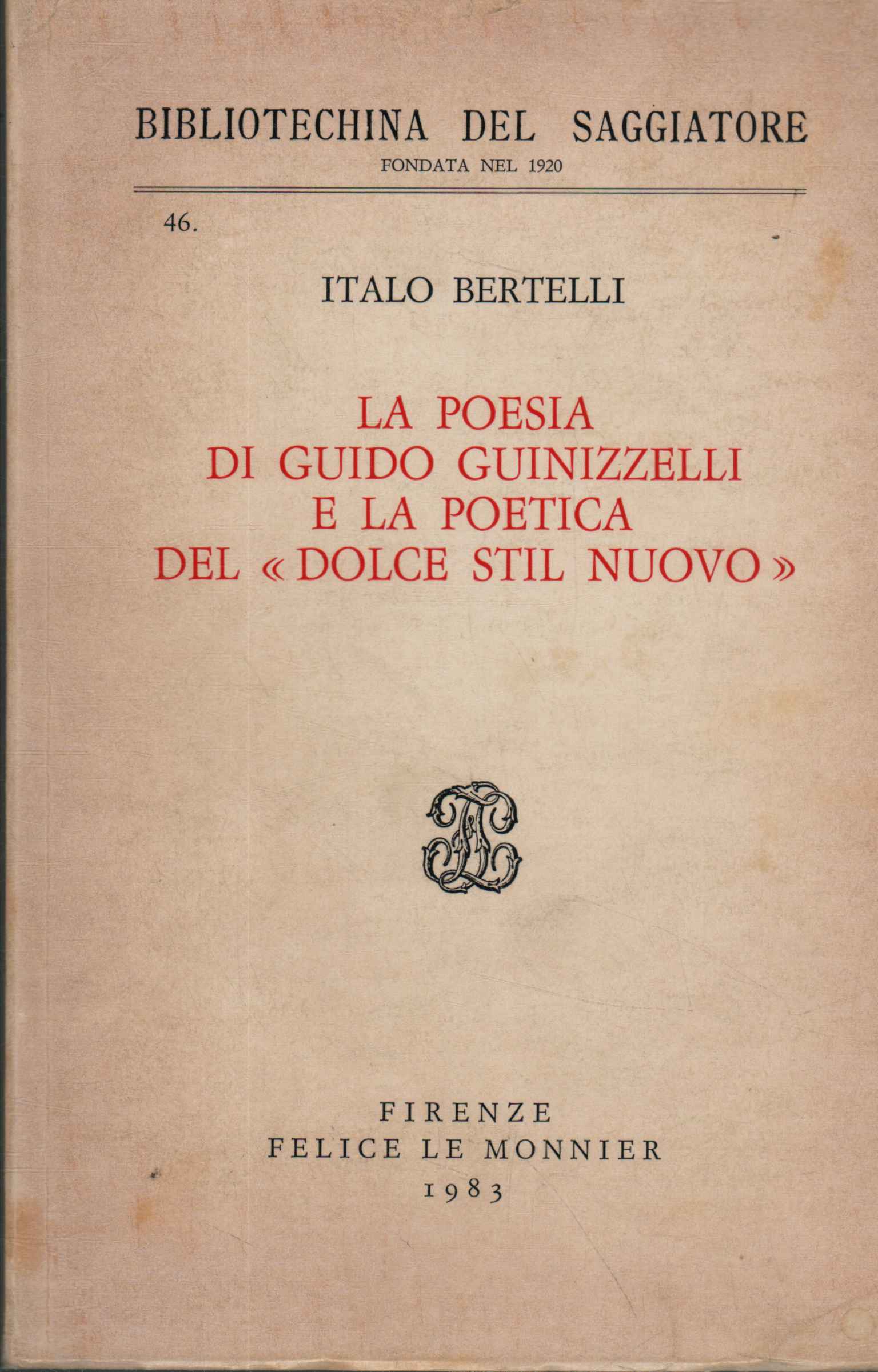 La poesia di Guido Guinizzelli e la