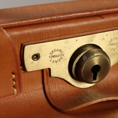 Valigia Vintage in Cuoio Inglese
