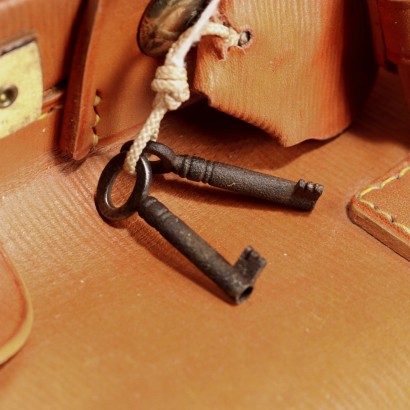 Valigia Vintage in Cuoio Inglese