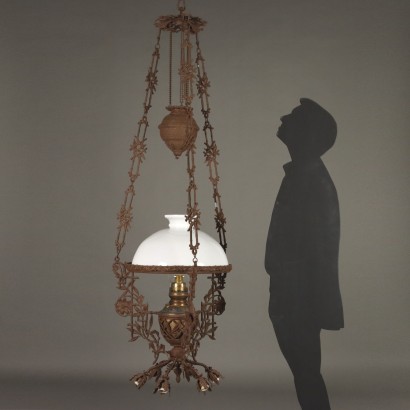 Lampadario a olio