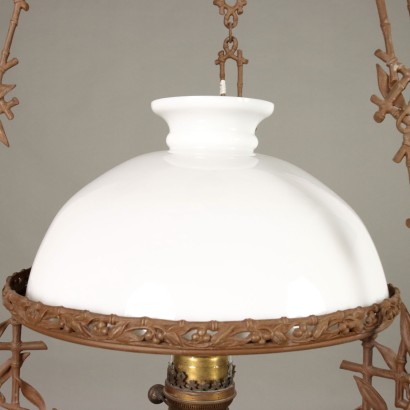 Lampadario a olio