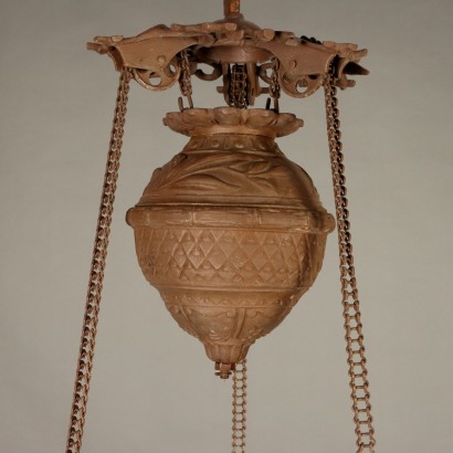 Lampadario a olio