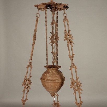 Lampadario a olio