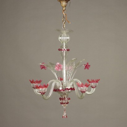 Chandelier,Venetian Blown Glass Chandelier
