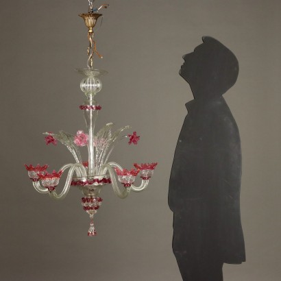Chandelier,Venetian Blown Glass Chandelier