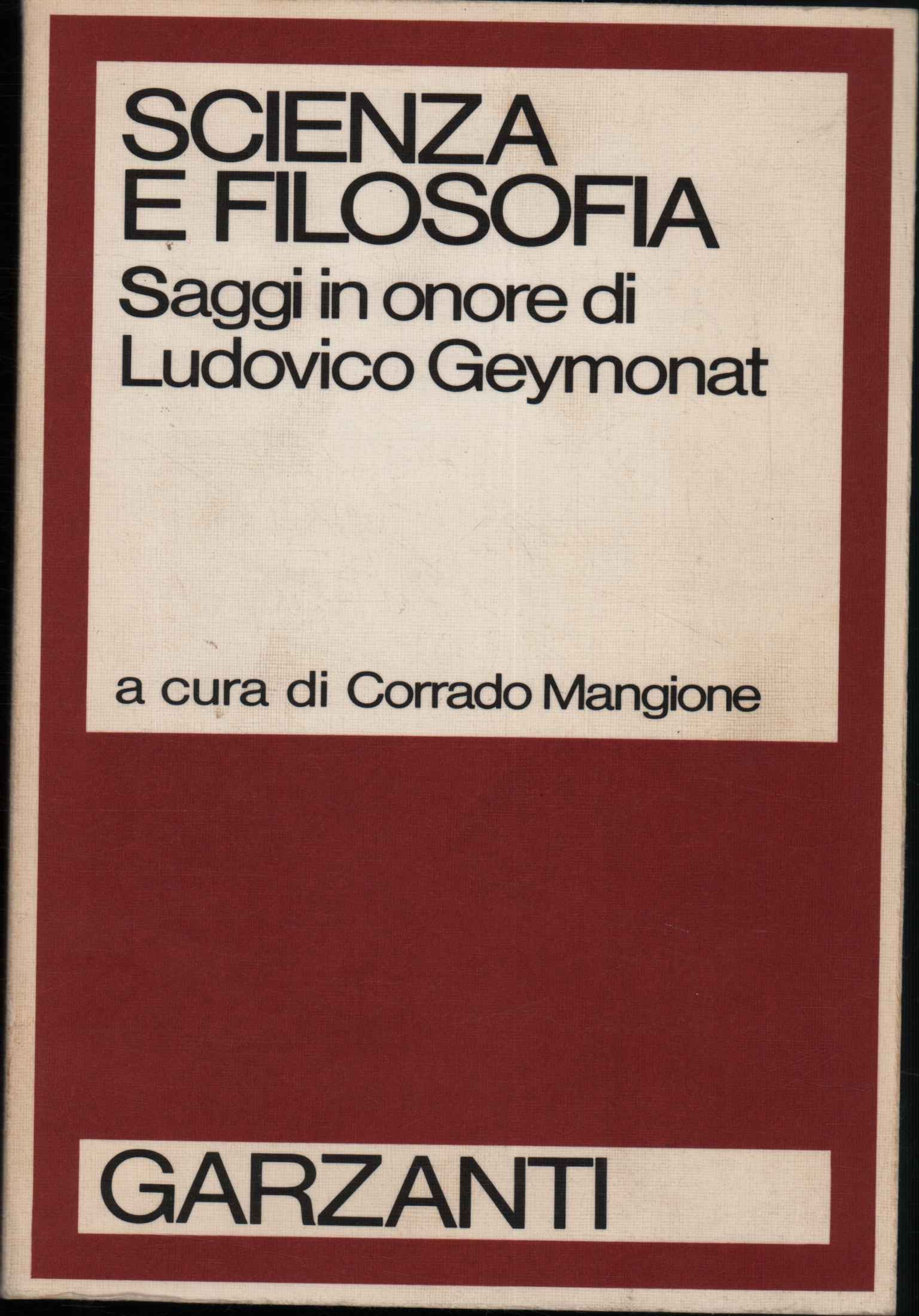 Scienza e filosofia