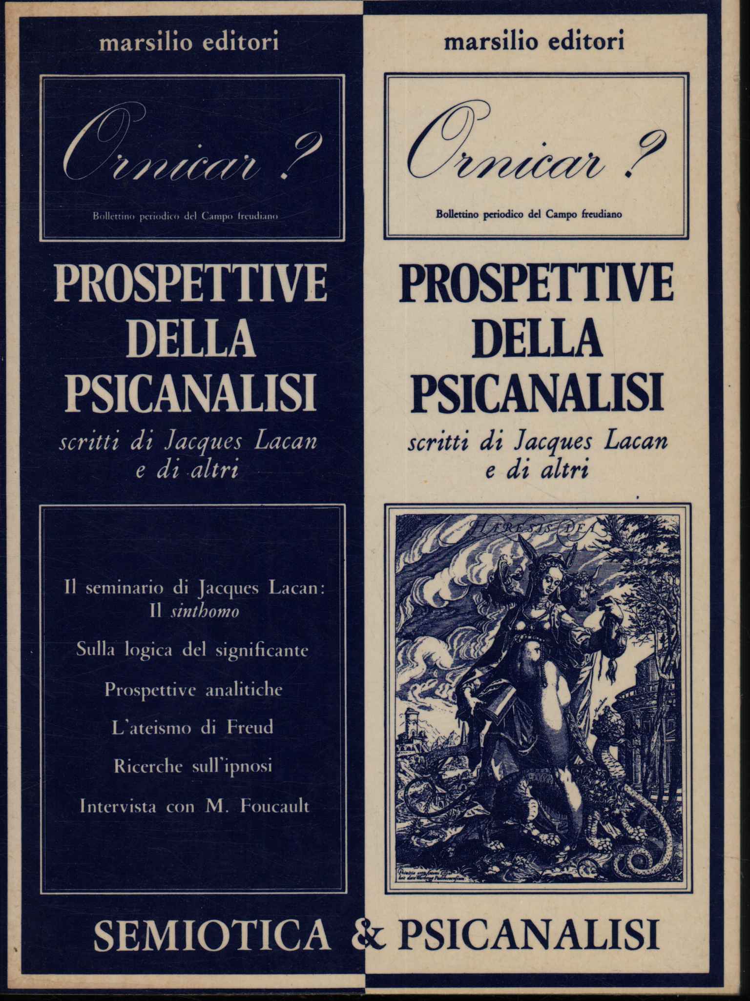 Ornicar? Prospettive della psicanalisi