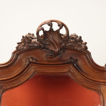 Vitrina de estilo barroco, vitrina de estilo rococó