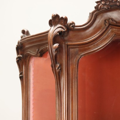 Vitrina de estilo barroco, vitrina de estilo rococó