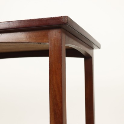 Liberty Coffee Table, Liberty Coffee Table in Mahogany and Brass In