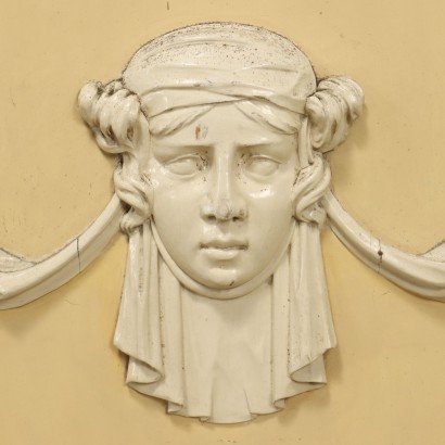 Par de paneles decorados,Par de paneles decorados en estilo N