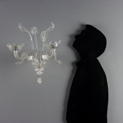 Coppia appliques Murano