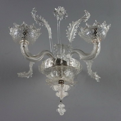 Coppia appliques Murano
