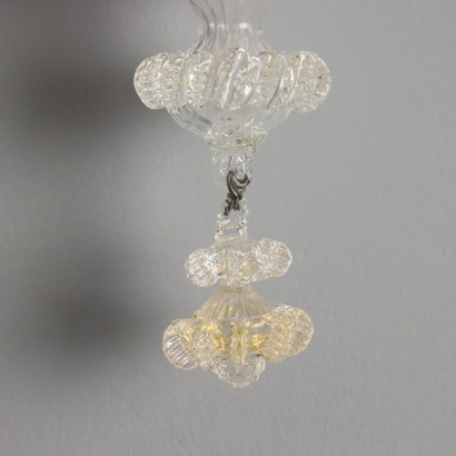 PAIR OF APPLIQUES,Pair of Blown Glass Appliques