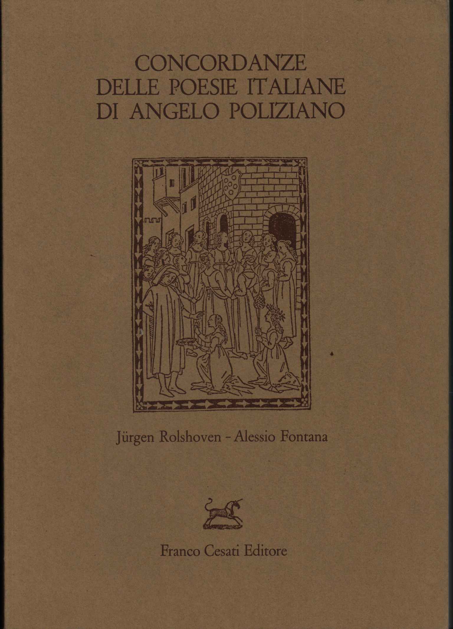 Concordanze delle poesie italiane di Ang