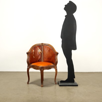 Silla de esquina, silla de conversación, silla de conversación de haya