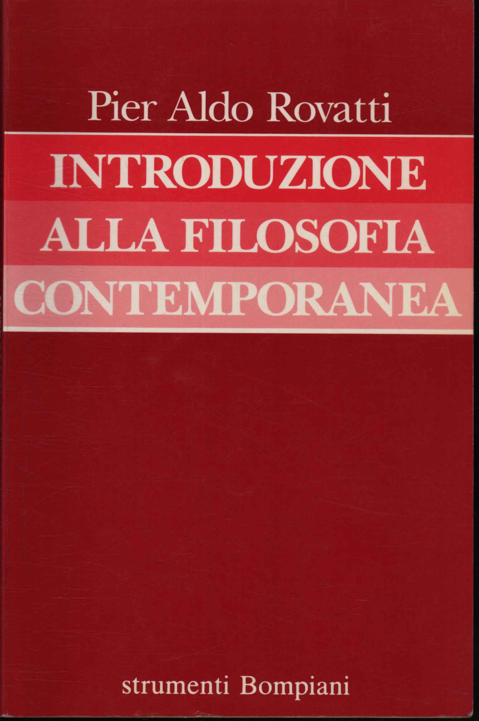 Introducción a la filosofía contemporánea