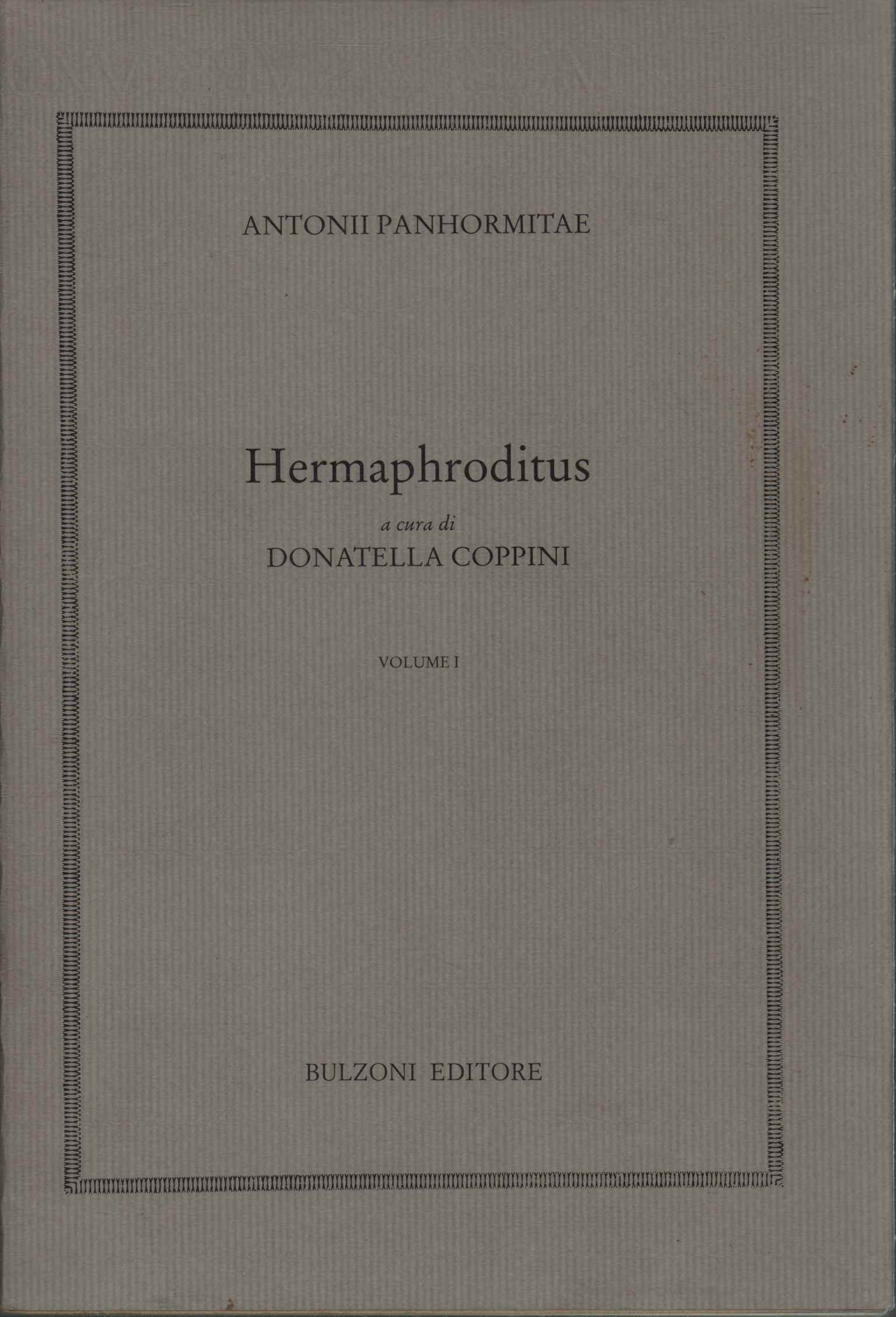 Hermafrodito (Volumen 1)