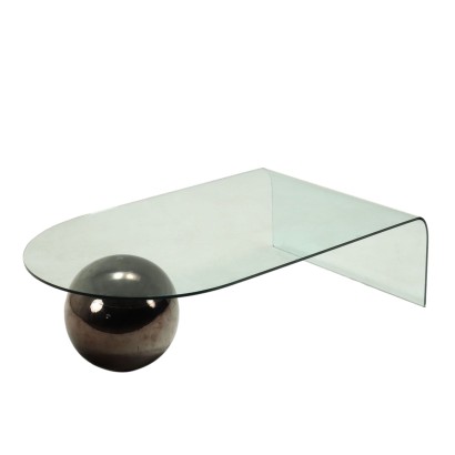 Glass Coffee Table 80s-90s