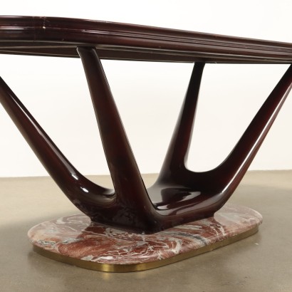 1950s Glass Top Table, 1950s Glass Top Table, 1950s Glass Top Table, 1950s Glass Top Table