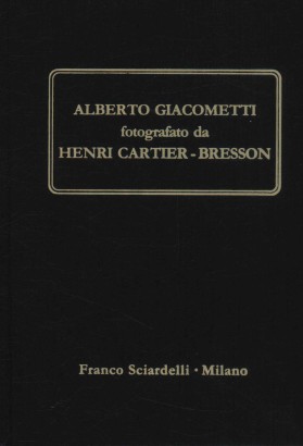 Alberto Giacometti fotografato da Henri Cartier-Bresson