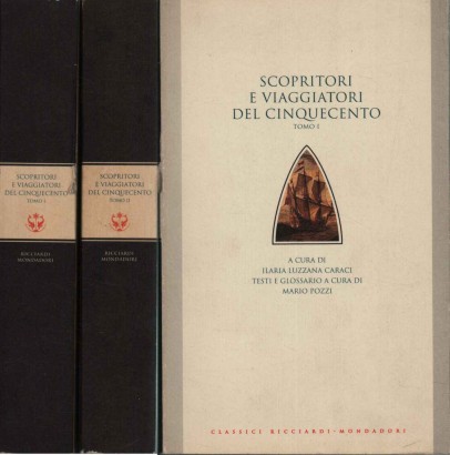 Scopritori e viaggiatori del Cinquecento (2 volumi)