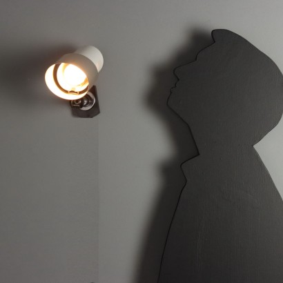 Lampada da Parete Orientabile Anni 70,Lampada da Parete Orientabile Anni 70