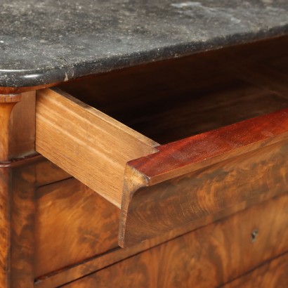Charles X chest of drawers
