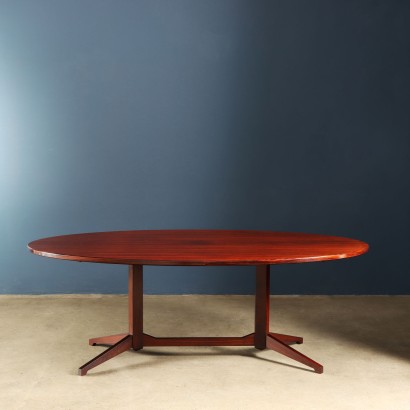Poggi TL22 Table Vintage Design Franco Albini Wood Italy 1960s