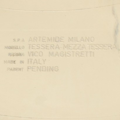 Table 'Tessera - Half Tessera, Vico Magistretti