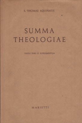 Summa Theologiae (Tertia Pars et Supplementum)
