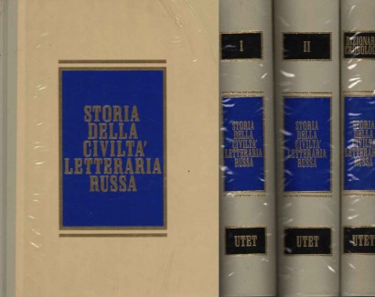 Storia della civiltà letteraria russa (3 Volumi)