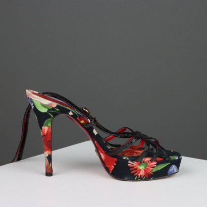 Dolce & Gabbana Blumensandalen