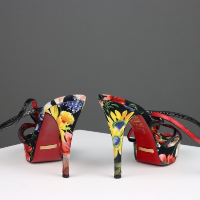 Dolce & Gabbana Blumensandalen