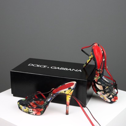 Dolce & Gabbana Blumensandalen