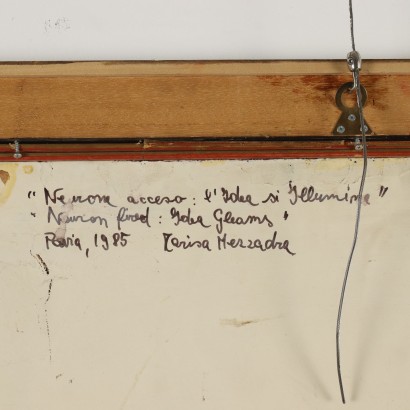 Dipinto di Marisa Mezzadra,Neurone acceso l' idea si il,Marisa Mezzadra,Neurone acceso l' idea si il,Marisa Mezzadra,Neurone acceso l' idea si il,Marisa Mezzadra,Neurone acceso l' idea si il,Marisa Mezzadra