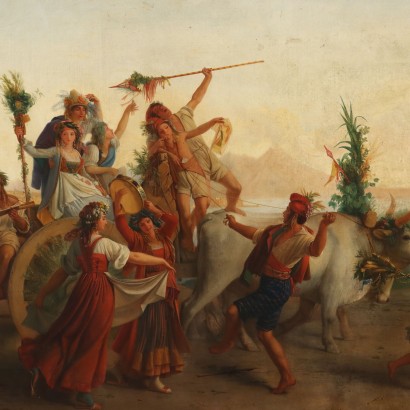 Painting Follower of Louis Léopold Ro,The Return from the Feast of the Madonna d,Louis Léopold Robert ,Louis Léopold Robert ,Louis Léopold Robert ,Louis Léopold Robert ,Louis Léopold Robert